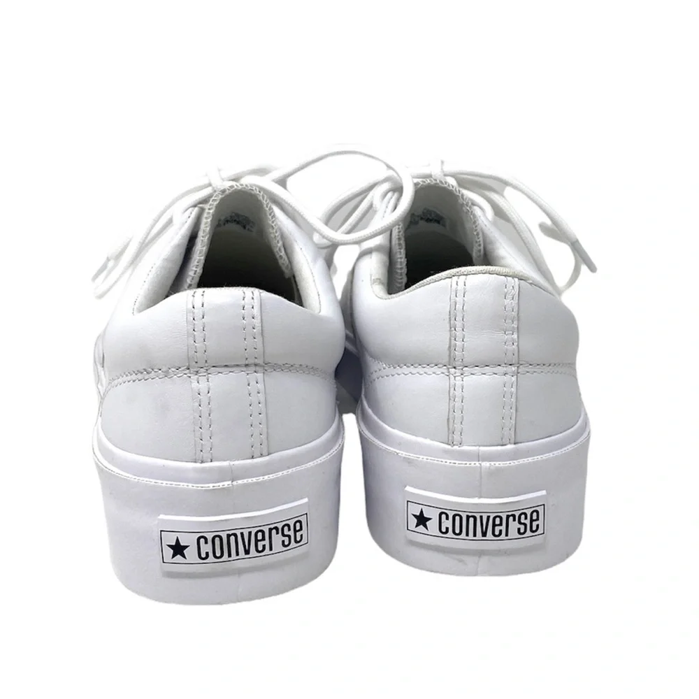 Converse SkidGrip Shoes Men's CVO OX White Leather Casual Size Sneakers 168913C - Picture 6 of 10